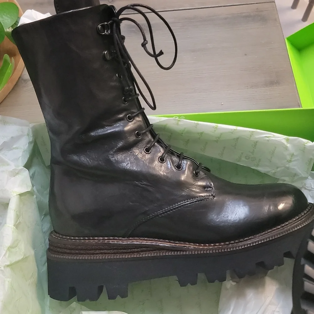 Sam Edelman combat boots - Picture 4 of 8
